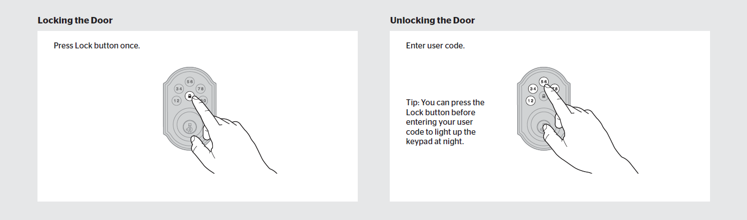 Sådan låser du en Kwikset-lås op med en brugerkode