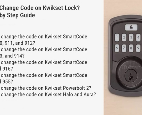 Kwikset Lock 단계별 가이드에서 코드를 변경하는 방법