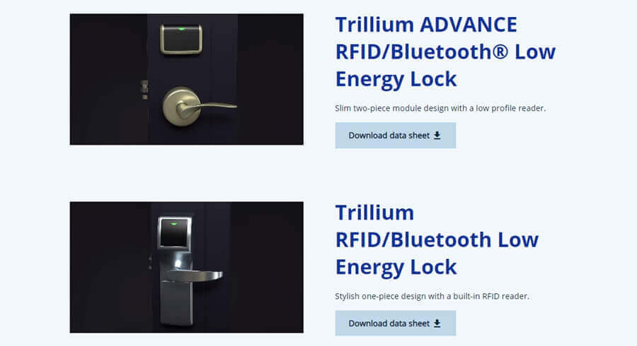 Onity Trillium RFID Locks
