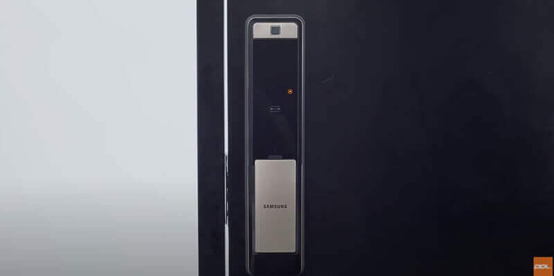 The Samsung door lock keeps beeping
