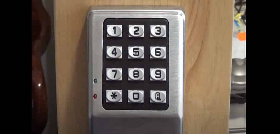 The trilogy lock keypad is not working.