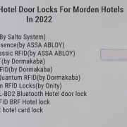 10 年现代酒店十大最佳酒店门锁