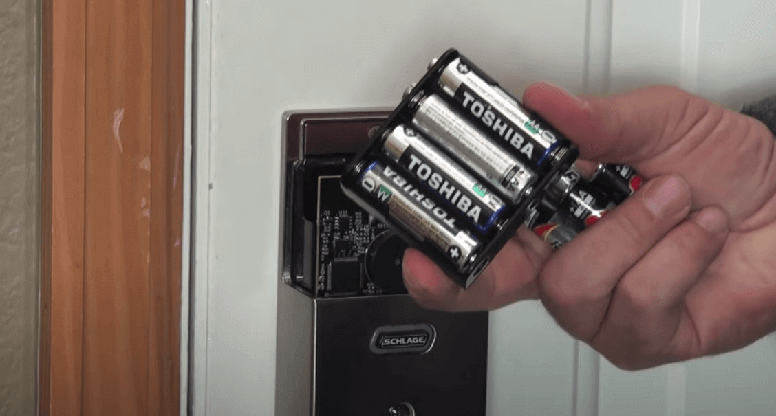 Why are Schlage locks not working after battery change