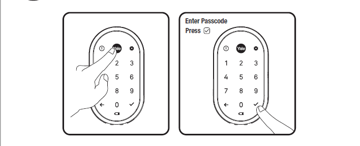사용 코드로 예일 자물쇠를 여는 방법