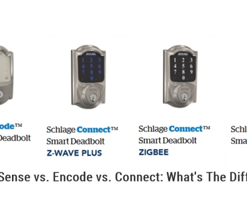Schlage Sense مقابل Encode مقابل Connect