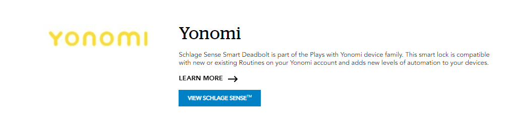 Schlage Sense مقابل Encode مقابل Connect: Yonomi
