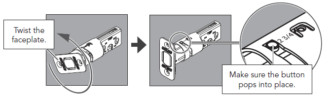 Adjust the length of your bolt to fit your door