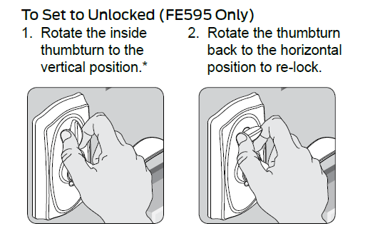 Schlage Lock no se bloquea desde el exterior; ¿Por qué y qué hacer? 2