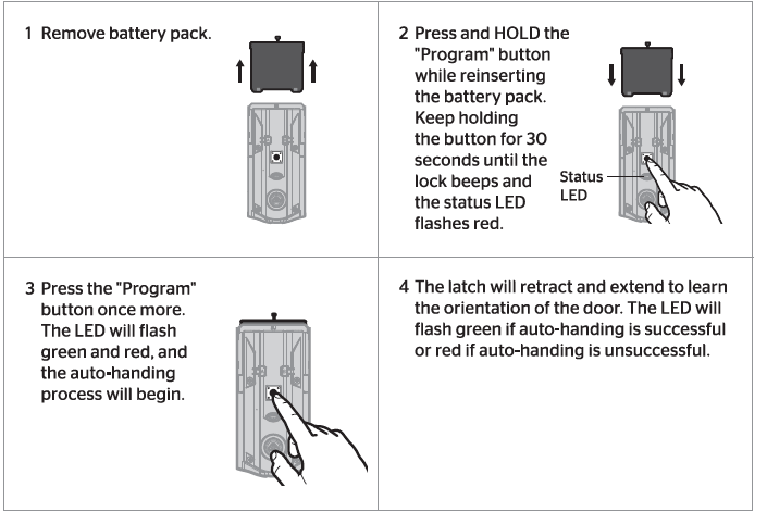 How to reset the Kwikset Aura lock code