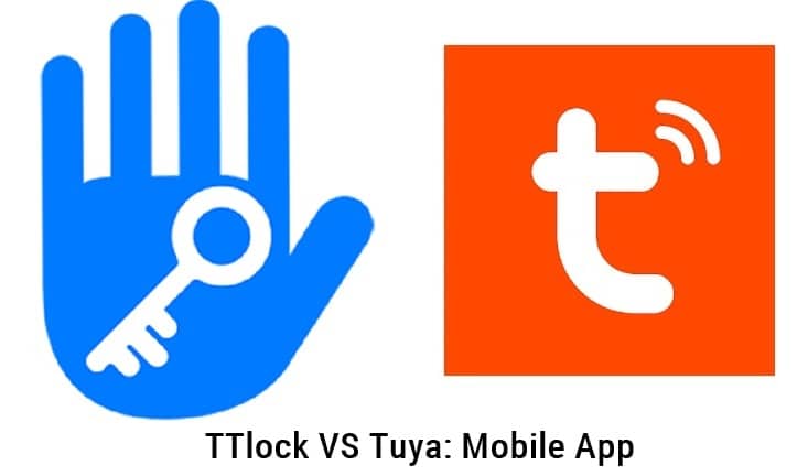 TTlock VS Tuya モバイル アプリ