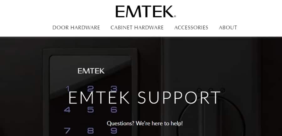 Emtek-Garantie