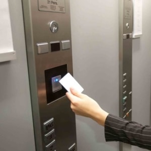 Serrure électronique d'entrée de système de carte-clé de porte d'hôtel de RFID SL-HD9 17