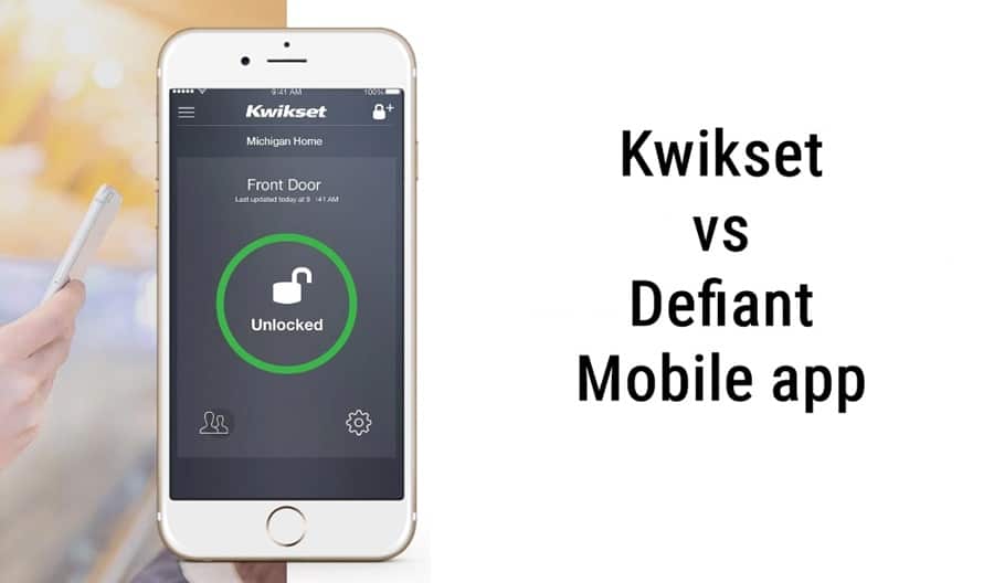 Application Kwikset contre Defiant Mobile