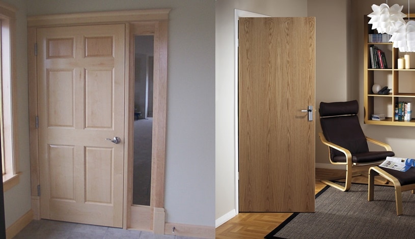 Panel Door vs. Flush Door, What's the Key Difference and How to Choose? 1