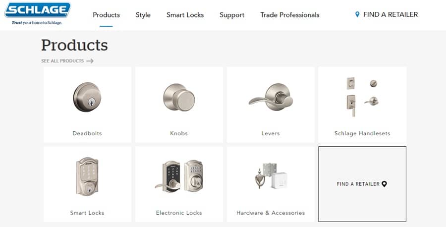 Schlage Core Products
