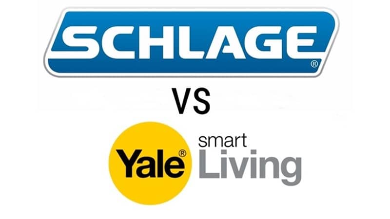 Schlage vs. Yale ไขทางเลือกฮาร์ดแวร์ประตูที่ดีที่สุดสำหรับบ้านของคุณ