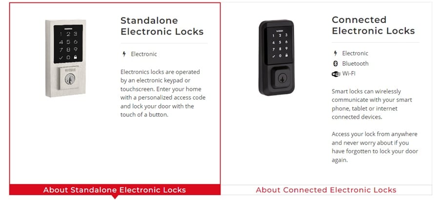 Weiser vs. Schlage electronic locks
