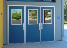 What are FRP doors