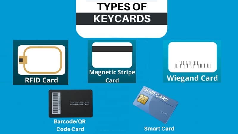 Comprensión de los diferentes tipos de tarjetas clave y cómo elegir