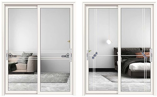 What blinds are best for sliding doors