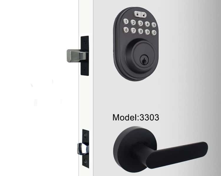klávesnice Elektronický dveřní zámek s více kódy pro firmy SL-D04 14