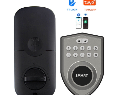 Electronic Keyless Door Lock Commercial with Keypad and Key SL-D05 2