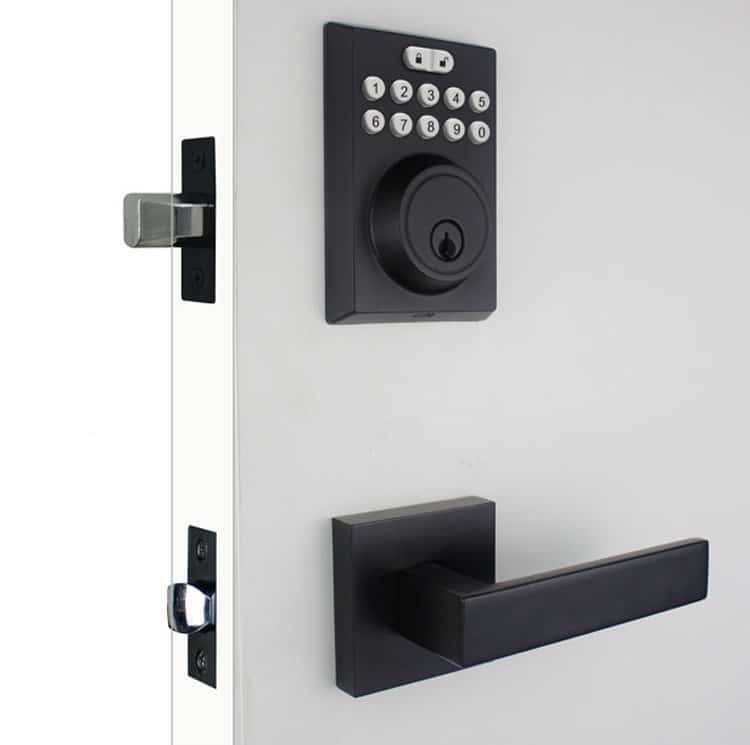 Keyless Electronic Deadbolt with Handle and Keypad for Home SL-DH 12