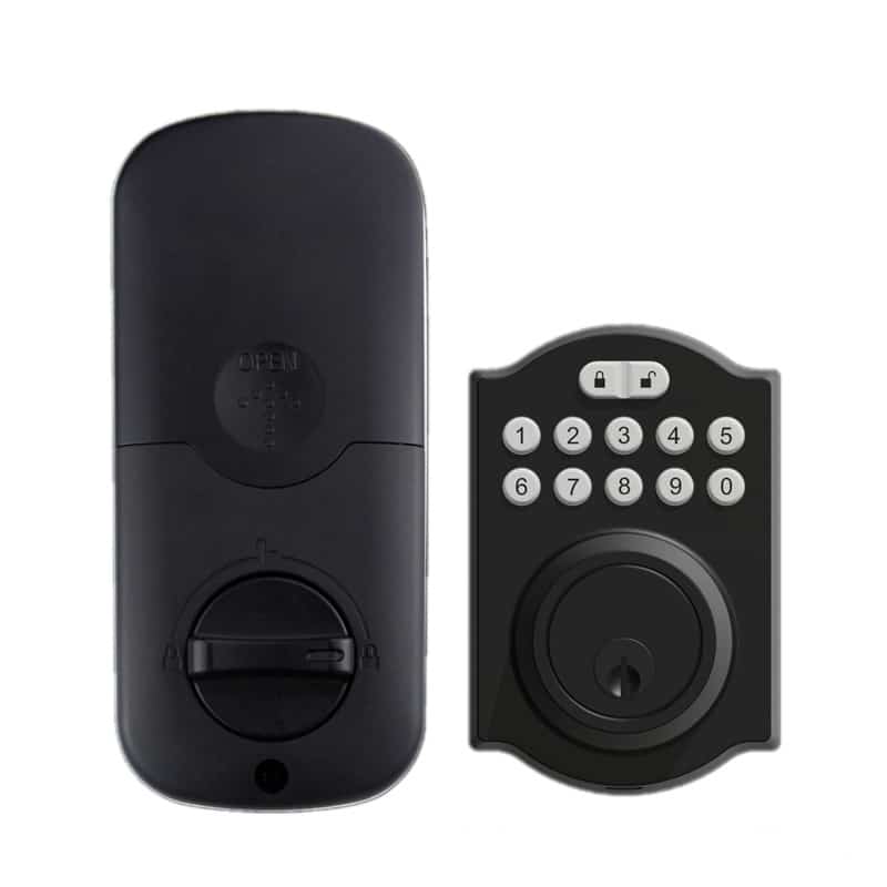 Serrure de porte électronique commerciale sans clé, déverrouillage avec téléphone SL-D06 8