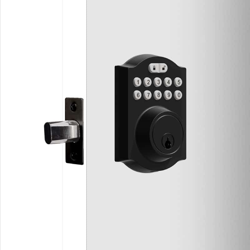 Kunci Pintu Tanpa Kunci Elektronik Komersial Buka Kunci dengan Telepon SL-D06 7