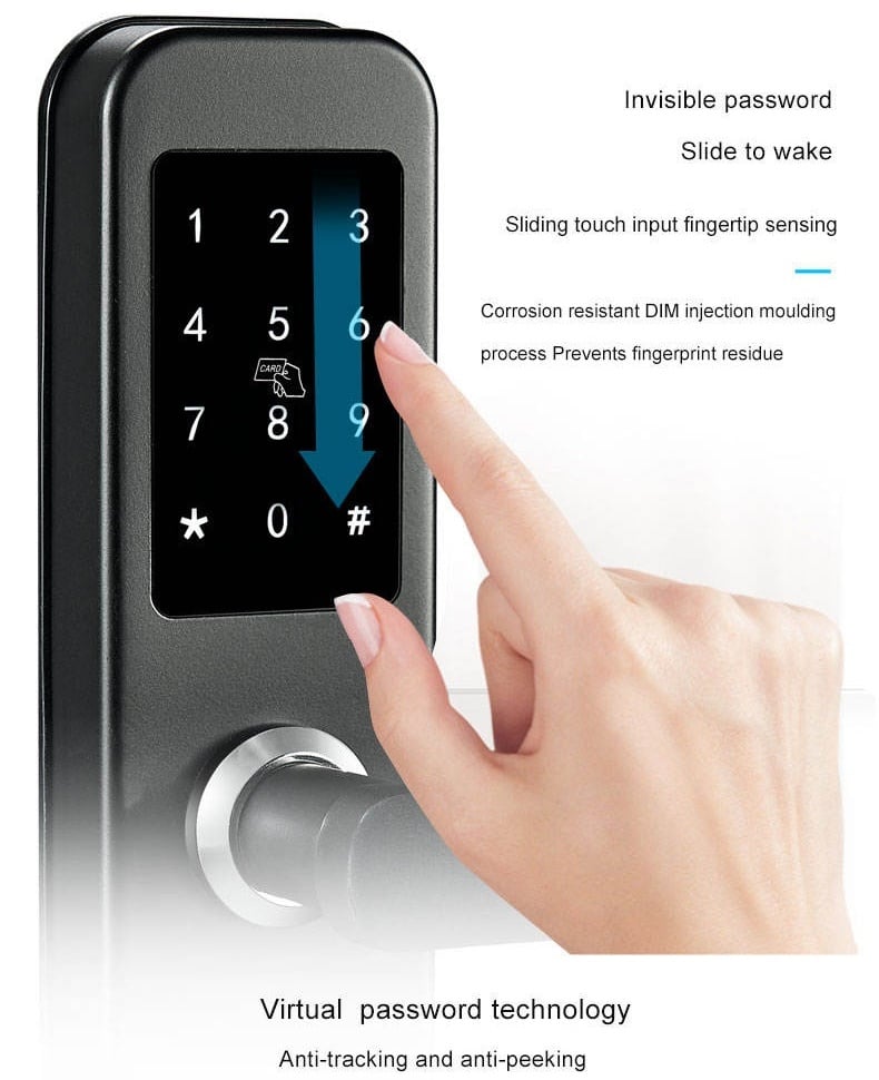 Electronic Commercial Keypad Door Lock with Remote Control SL-B2058 20
