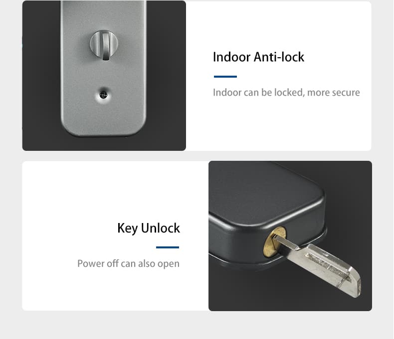 Kunci Pintu Hotel Check In Seluler dengan Aplikasi Kunci Seluler SL-TH2058 17