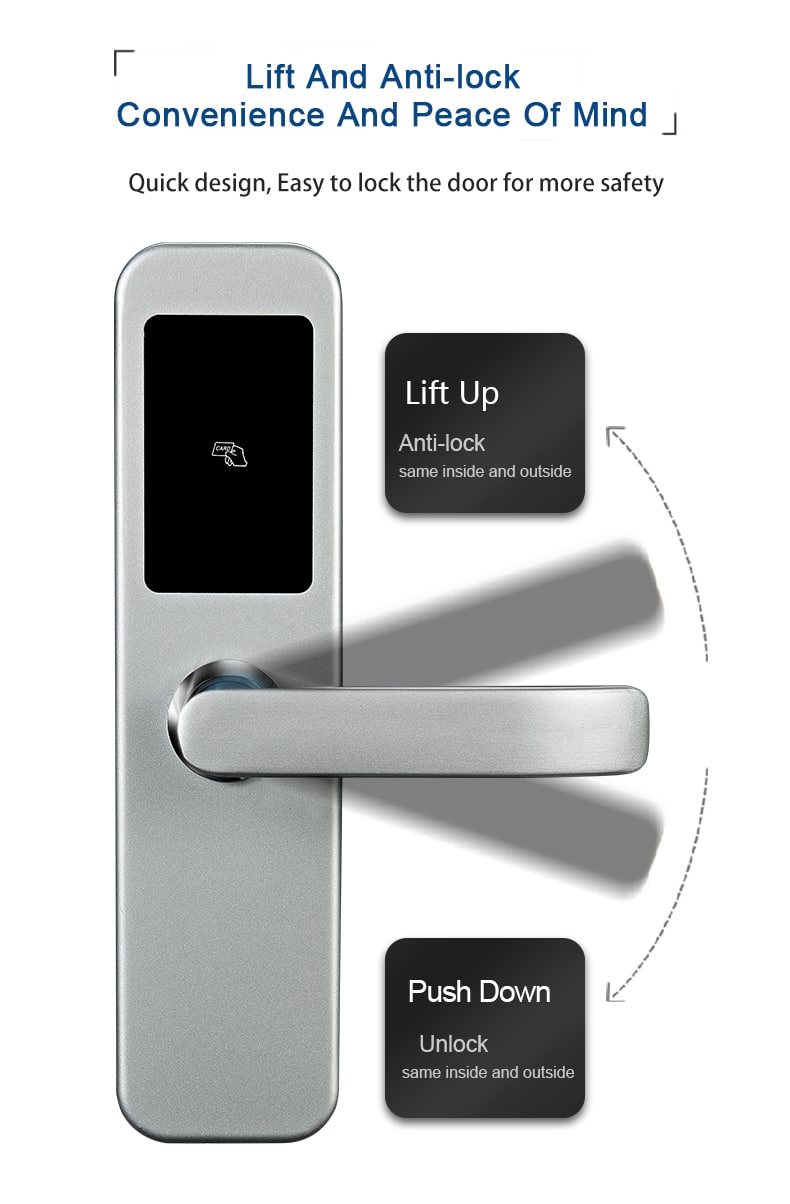 Mobile Check In Hotel Door Lock with Mobile Key App SL-TH2058 15