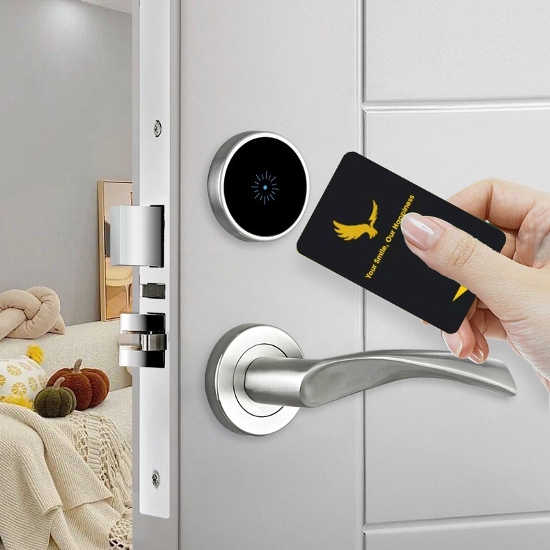 Electronic Commercial Key Card Door Lock for Hotels Room SL-HA5 18