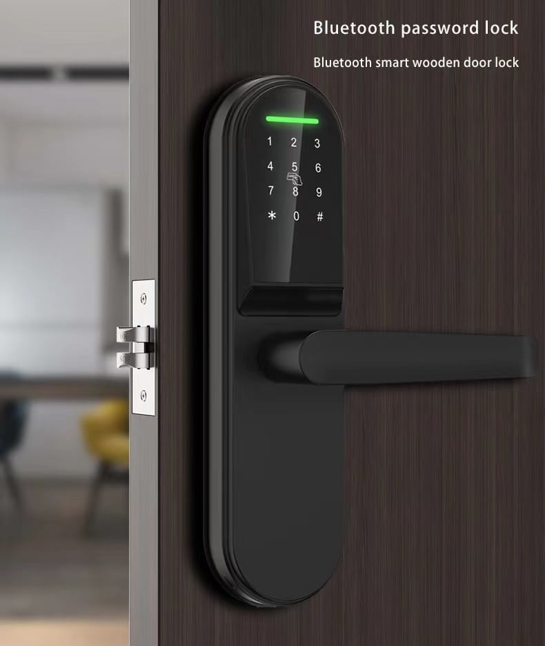 Smart Keyless Door Lock with Bluetooth and Wifi Remote Control SL-B2018 13