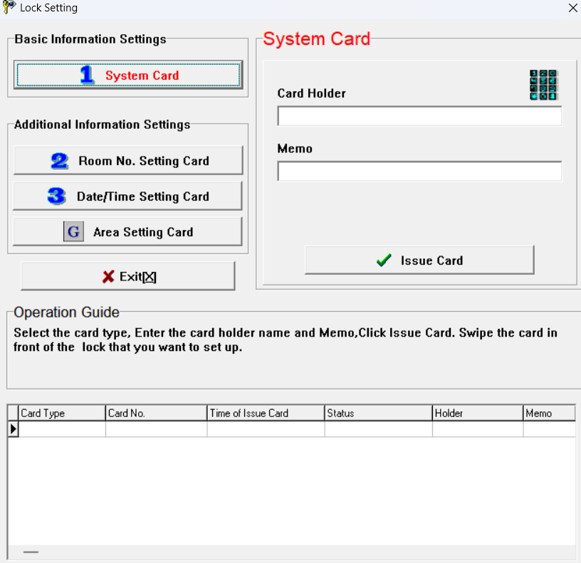 Pro USB Hotel Card System Setup og Configuration Guide 12