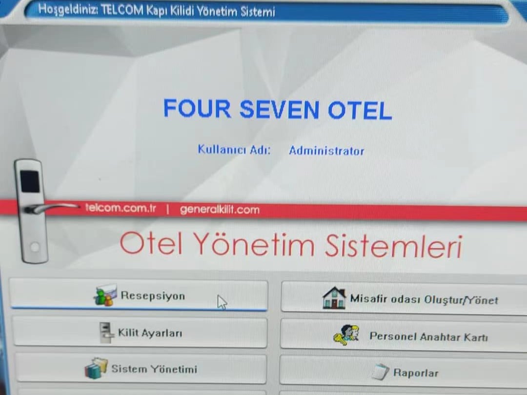 Sistema de cartão de hotel Pro USB 33